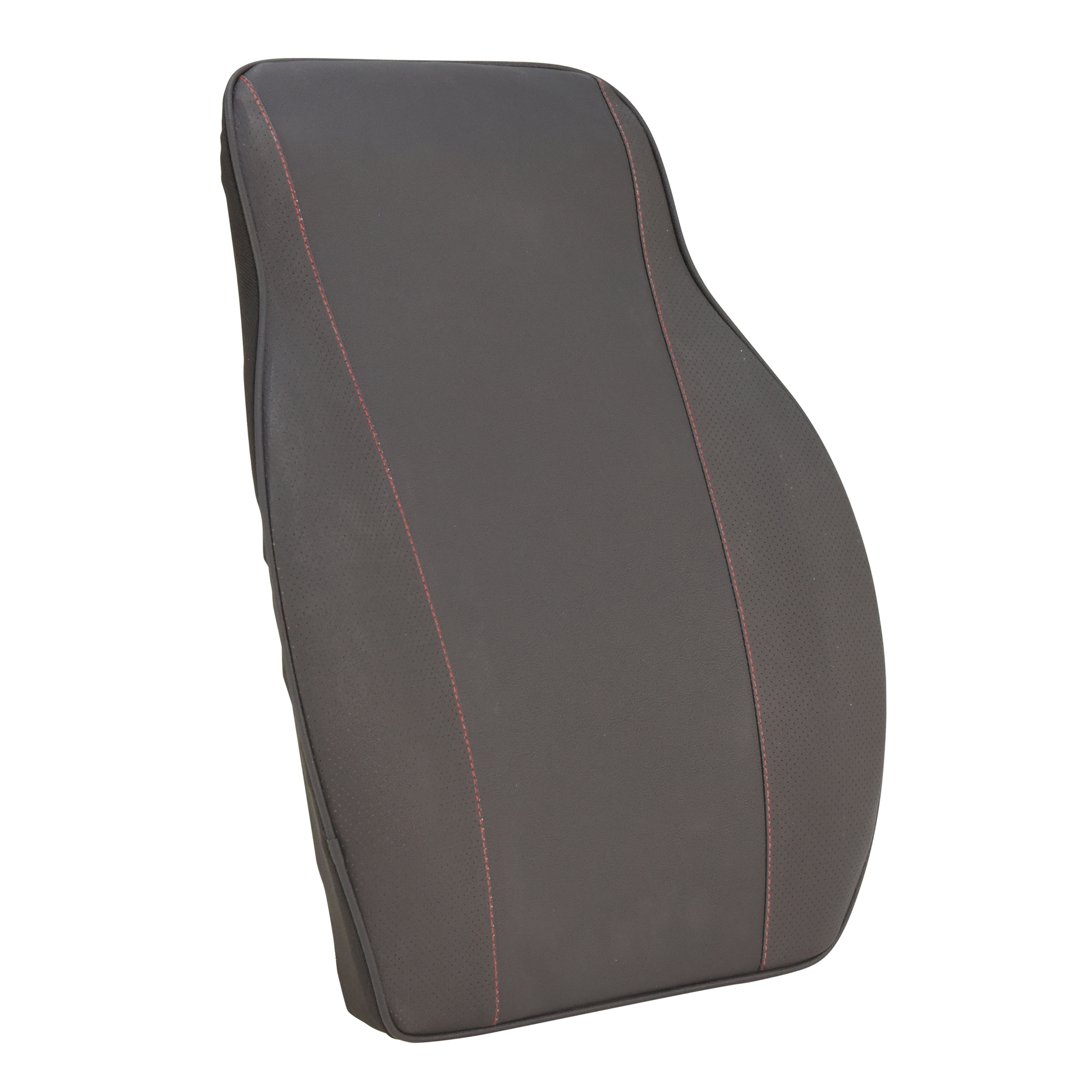 Vestil Back Support Cushion - Black, Lightweight, Portable, Model# BSC-BK-RS